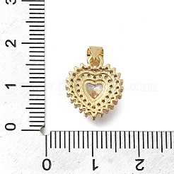 Латунные микро проложить кубического циркония подвески KK-D431-018G