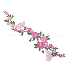 Decorazione del colletto cucita/adesiva ricamata in poliestere&nbsp;DIY-WH0029-74C