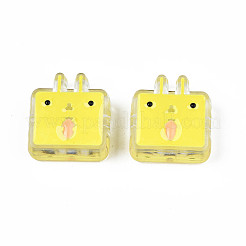 Прозрачные акриловые бусины&nbsp;LS-ACRC-S039-10C