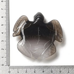 Фигурки морских черепах из натурального агата&nbsp;DJEW-A014-03