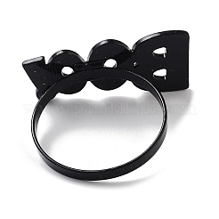 Anelli per tovaglioli in lega smaltata di Halloween&nbsp;AJEW-Z037-01B