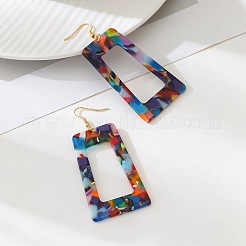 Прямоугольные серьги-подвески из железного сплава&nbsp;FS-WG484F5-01