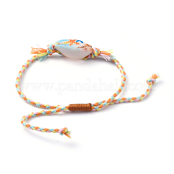 Braccialetti di perline intrecciati regolabili&nbsp;BJEW-JB05152-03