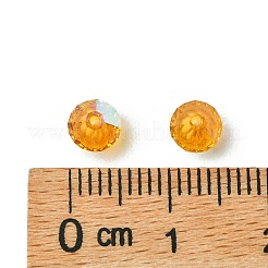 プレシオサ®クリスタルビーズ  チェコクリスタル  双円錐形(451 69 302 ロンデル)  10070 200 トパーズ AB  5mm  穴：1mm&nbsp;Y-PRC-BA5-10070-200
