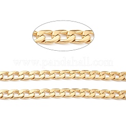 Цепи кубинские звенья из нержавеющей стали 304 с вакуумным покрытием pvd STAS-B020-07G