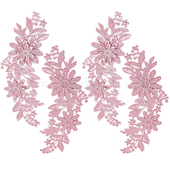 2 paio di toppe in poliestere per abbigliamento&nbsp;DIY-GF0013-19E