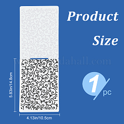 Carpetas de plástico en relieve&nbsp;DIY-WH0032-73