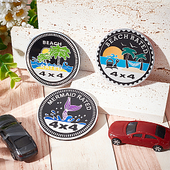 Алюминиевые самоклеящиеся наклейки STIC-UN0001-01C