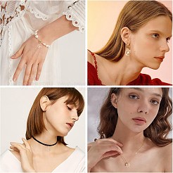 16 шт. 4 стиля латунные подвески с микропаве и кубическим цирконием KK-SC0001-91LG