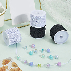 4 рулон эластичных шнуров 2 цветов&nbsp;EC-PA0001-02B