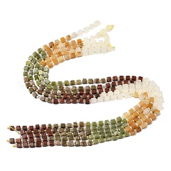 Нити бусин из натурального унакита G-H333-03H