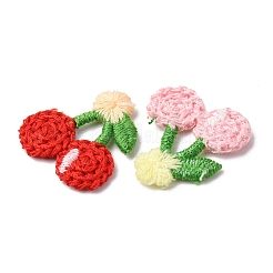 Аппликации из хлопка ручной работы крючком DIY-A063-01