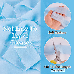 4 рулон двухцветной полиэстеровой ленты с потертостями OCOR-TA0002-87C