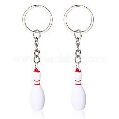 16шт брелок-подвеска из сплава смолы&nbsp;KEYC-SP0001-35