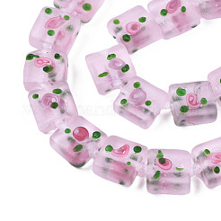 Ручной работы бусины матовое бисер нитей LAMP-N021-38A