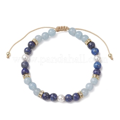 Браслеты из круглых бусин&nbsp;BJEW-JB13392-03