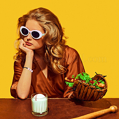 20шт 4 стиля браслеты из акриловых бусин в спортивной тематике для мужчин и женщин&nbsp;BJEW-SP0001-24