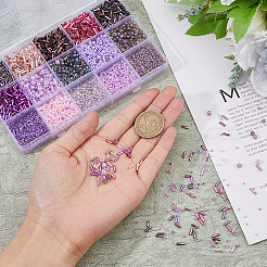 15 стиль стеклянных бусин SEED-FH0001-13