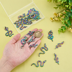 4 сумка 2 стиля подвески из сплава радужного цвета FIND-ME0001-85