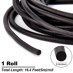 5м резиновая уплотнительная полоса AJEW-GF0010-11B