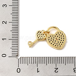 Латунные микро проложить кубического циркония подвески&nbsp;KK-C072-27A-G