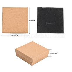 Karton Schmuckschatullen&nbsp;LS-CBOX-R036-09-9x9