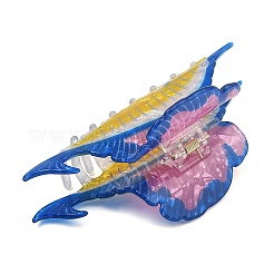 Haarspangen aus PVC-Kunststoff für Frauen und Mädchen&nbsp;OHAR-D001-01B