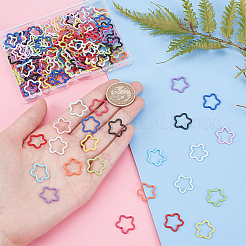 192 шт. 12-х цветные железные соединительные кольца&nbsp;IFIN-PH0005-18