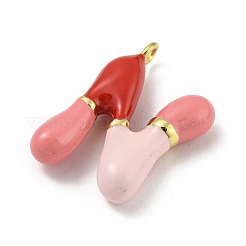 Латунь эмаль подвески KK-E093-03G-N