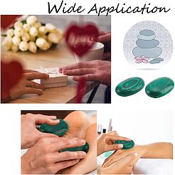 Малахитовые доски гуаша AJEW-WH0236-02