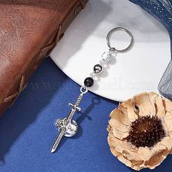 Сплав подвеска брелок KEYC-JKC00627-04