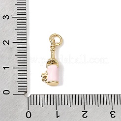 Pendentifs en laiton zircon cubique transparent&nbsp;KK-CBA960E-03B-G