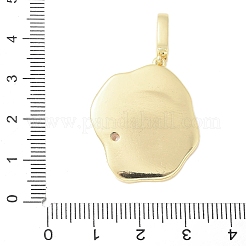 Латунь эмаль подвески&nbsp;LS-KK-F886-03G-04