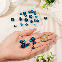 32шт ручной работы бусины лэмпворк LAMP-TA0001-56C