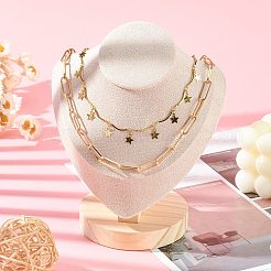 Стойка дисплея бюста ожерелья NDIS-E022-01C