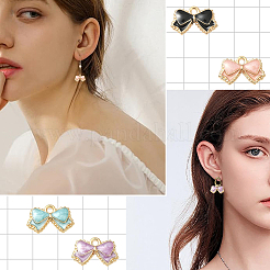 30 шт. Подвески из сплава с эмалью&nbsp;ENAM-YW0006-09