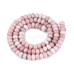 Natürliche rosa Opalkorne Stränge&nbsp;G-L647-D13-4x6mm-01