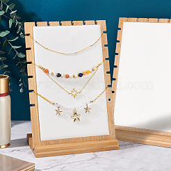 2 сумка бамбуковое дерево несколько подставок для ожерелий NDIS-PH0001-10A