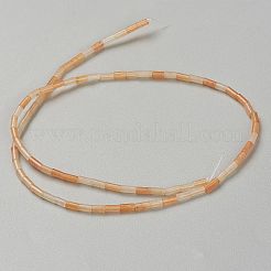 Натуральный красный авантюрин бисер нитей G-B004-A24