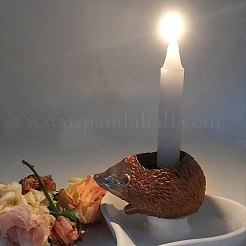 3d силиконовые Молды для подсвечников в форме ежа DIY-I111-02