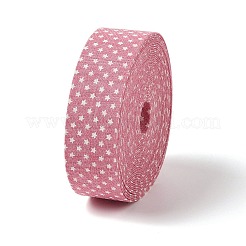 Лента из хлопка и льна длиной 5 м со звездным принтом&nbsp;LS-OCOR-K008-01B-04