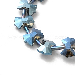 Гальванические стеклянные бусины EGLA-F163-01-HP01