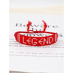 Браслет Миюки с плетением из бисера BJEW-P269-26