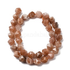 Натуральный персиковый лунный камень G-Z119-A18-03