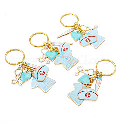 Брелок из эмали из сплава 4 шт.&nbsp;KEYC-TAC00036