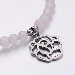 Браслеты с подвесками из нержавеющей стали 304 BJEW-JB02461