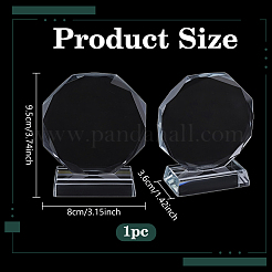 Medaglie in cristallo k9&nbsp;AJEW-WH0643-036A