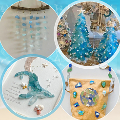 Decorazioni in resina per esposizione di organismi marini&nbsp;AJEW-PH0008-27
