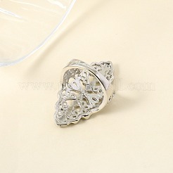 Кольца из сплава и страз&nbsp;FS-WG284EB-04