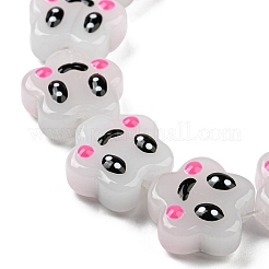 Прозрачные стеклянные бусины LAMP-R145-04